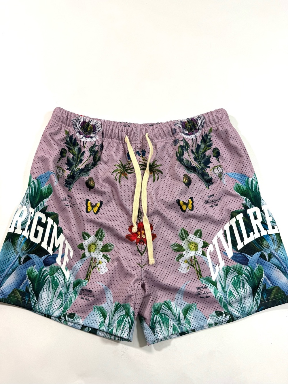 Civil Regime Dreamfields Mesh Shorts Mens Butterfly